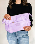 Lavender Cosmetic Bum Bag, Cosmetic Pouch, Makeup Pouch