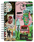 Basquiat in Italian Spiral Notebook