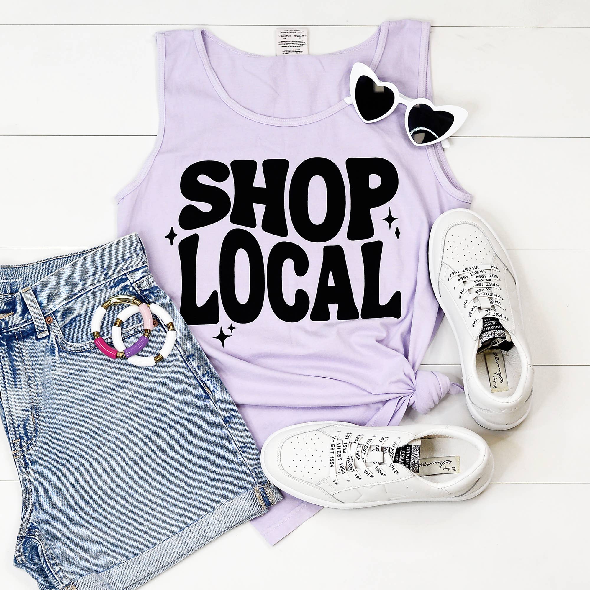 Shop Local Tank (Orchid), Small Business Owner Tank