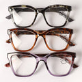 Colorful Leopard Cat Eye Reading Glasses