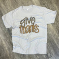 Give Thanks On Silver Tee