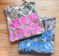 Jesus Loves You Camo Tee - Spring Western Apparel