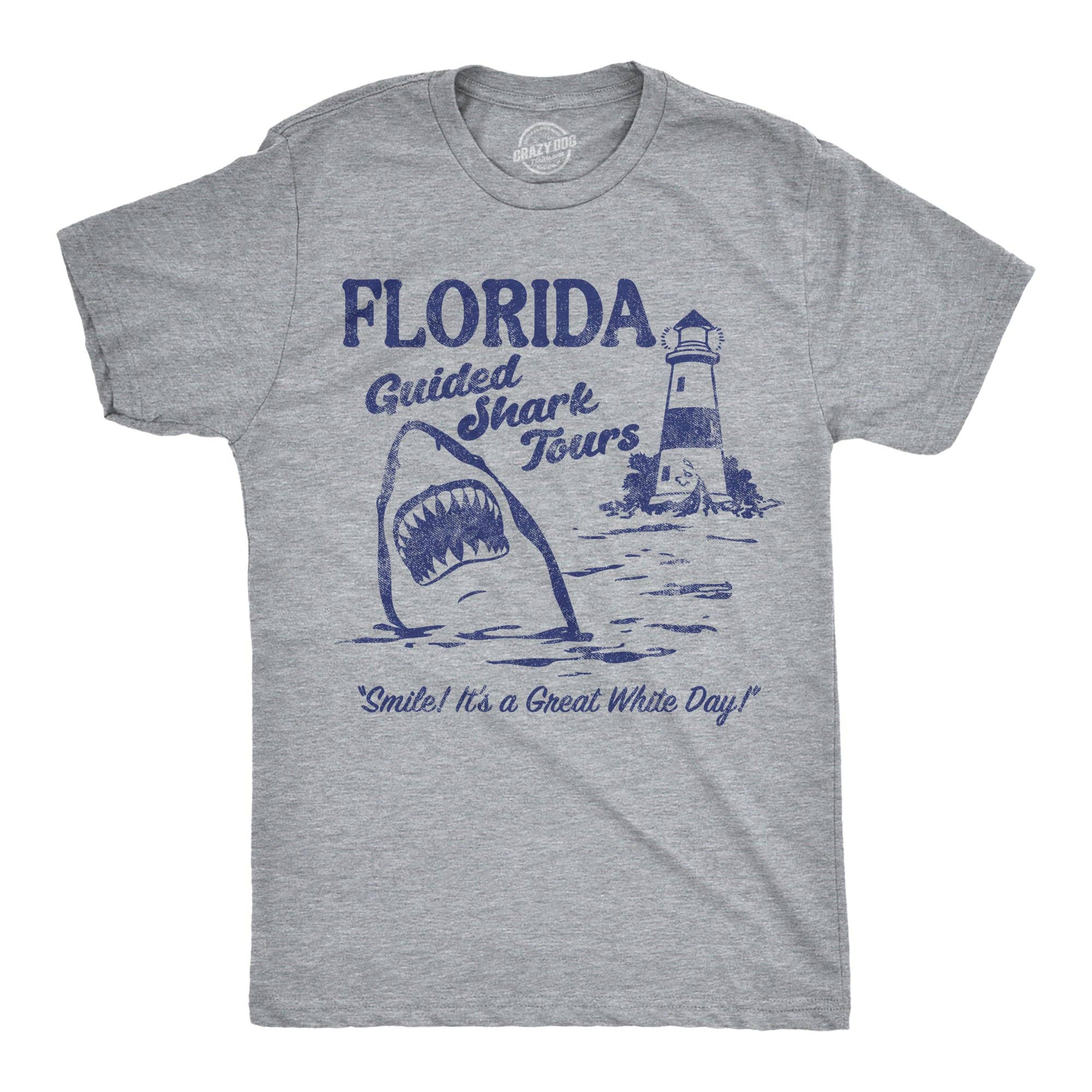 Florida Guided Shark Tours Men's T Shirt