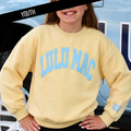 KD-SW-1007 Butter with Light Blue Puff