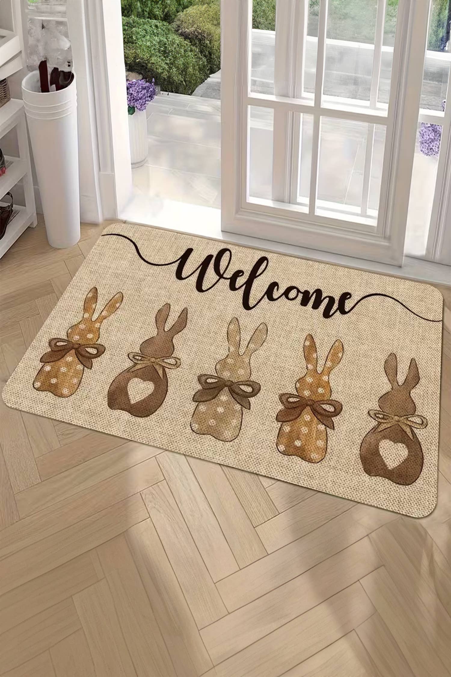 Easter Themed Rabbit Welcome Doormat Gifts