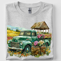 Vintage Truck Spring Flowers / Unisex
