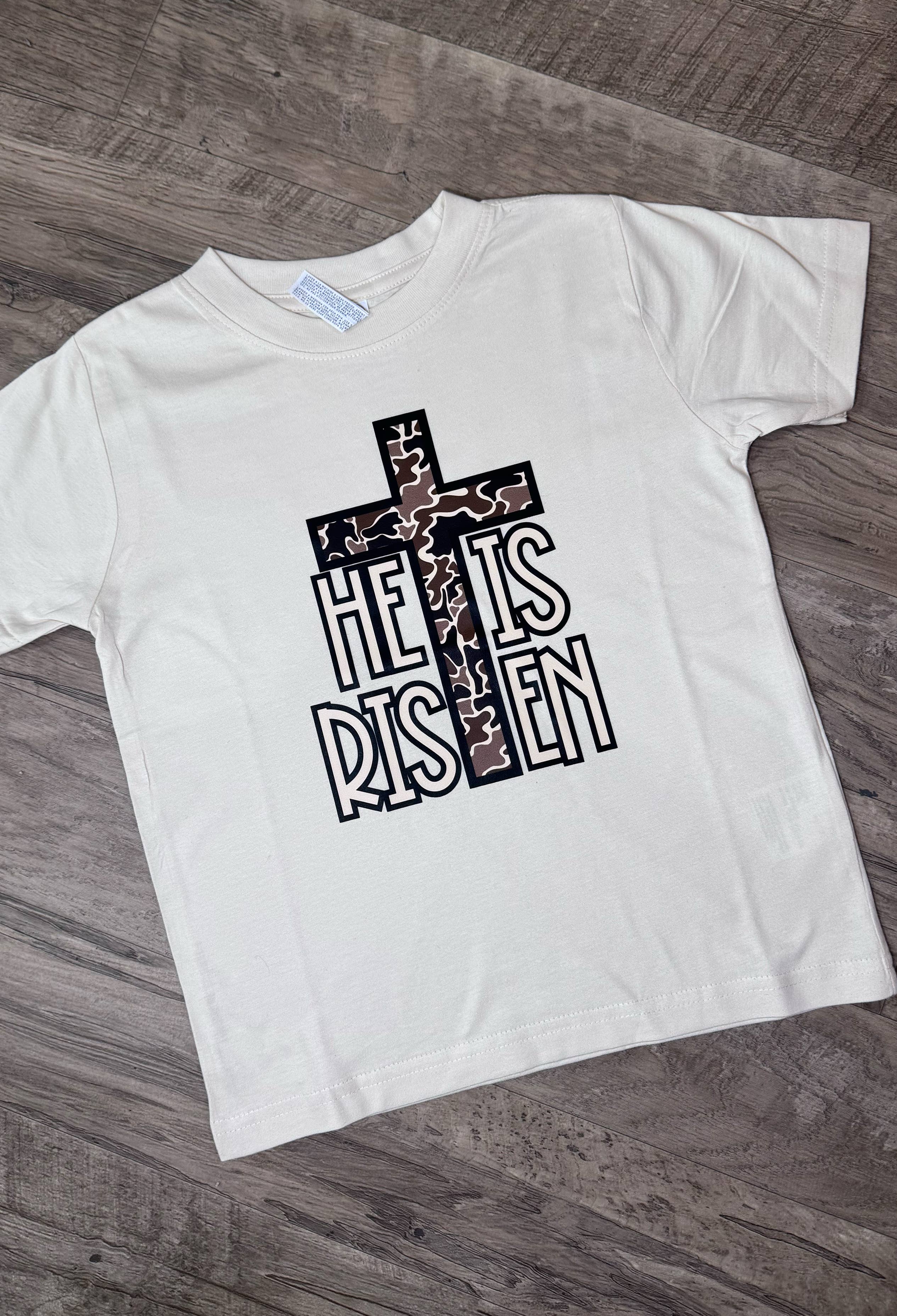 He Is Risen Toddler/Youth Tee