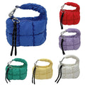 Quilted Mini Pouch Key Chain Bag Charm