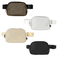 Glitter Tiny Mesh Fanny Pack Belt Bag