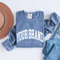 Custom Logo Athletic Wear Crewneck Sweatshirt