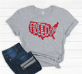 Freedom USA Map T-Shirt