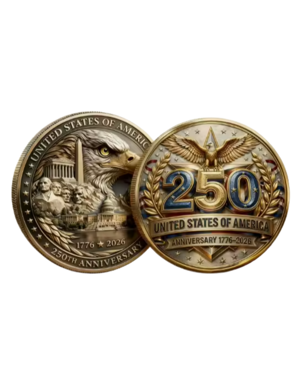 250th Anniversary Collector's Challenge Coin - 4823 Unisex