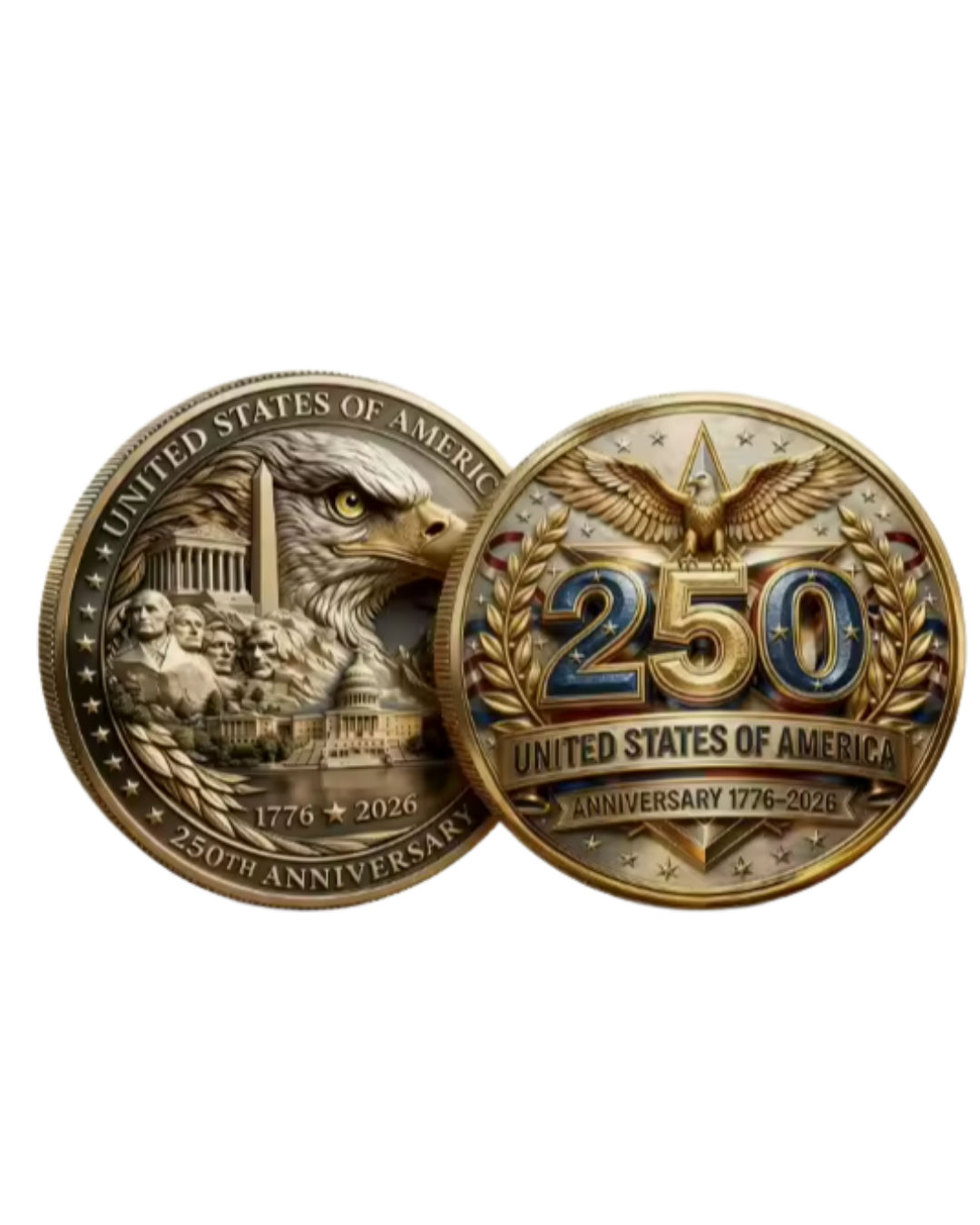 250th Anniversary Collector's Challenge Coin - 4823 Unisex