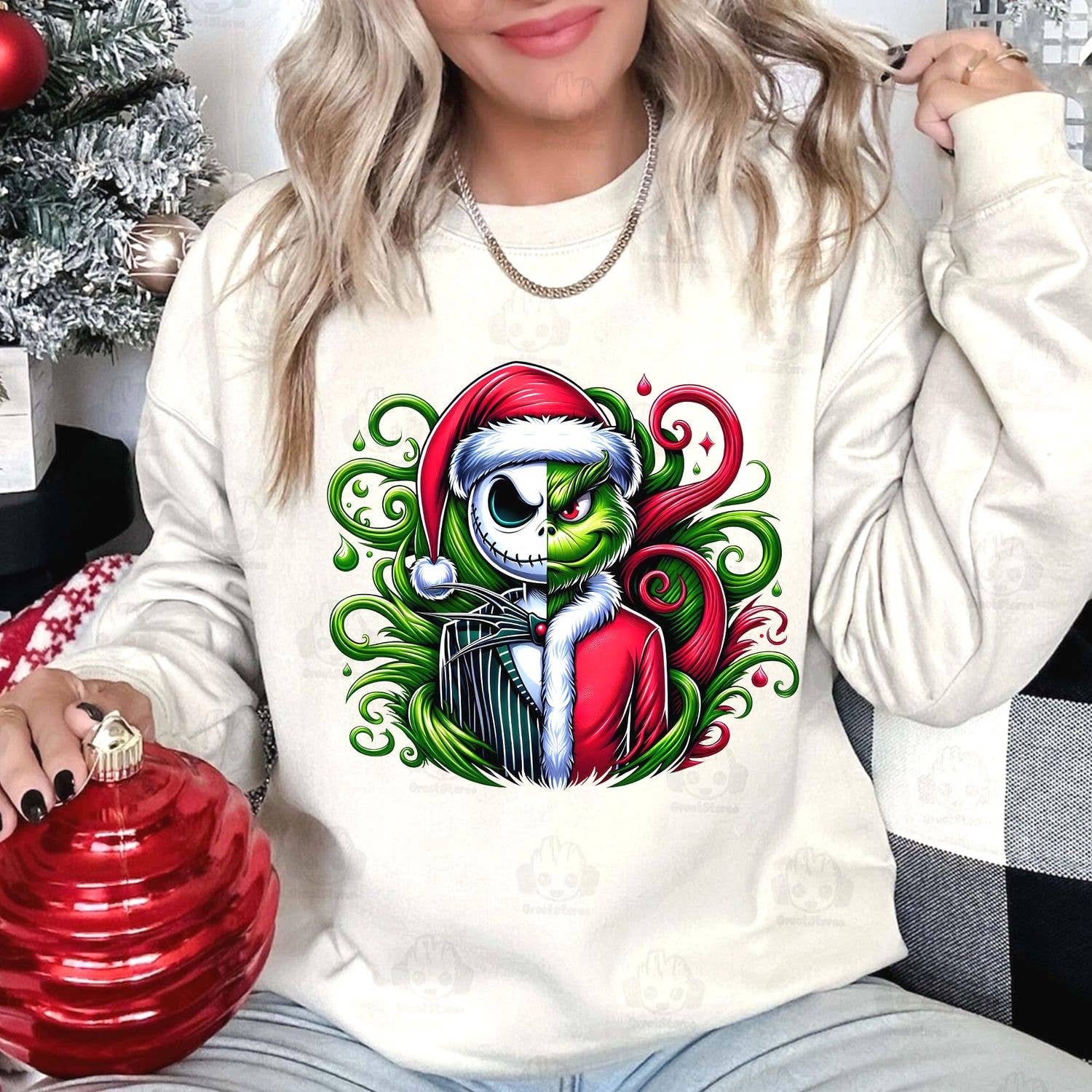 Nightmare Christmas Movie Shirt 90s Holiday Funny Characters