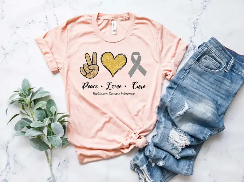 Peace Love Cure T-Shirt