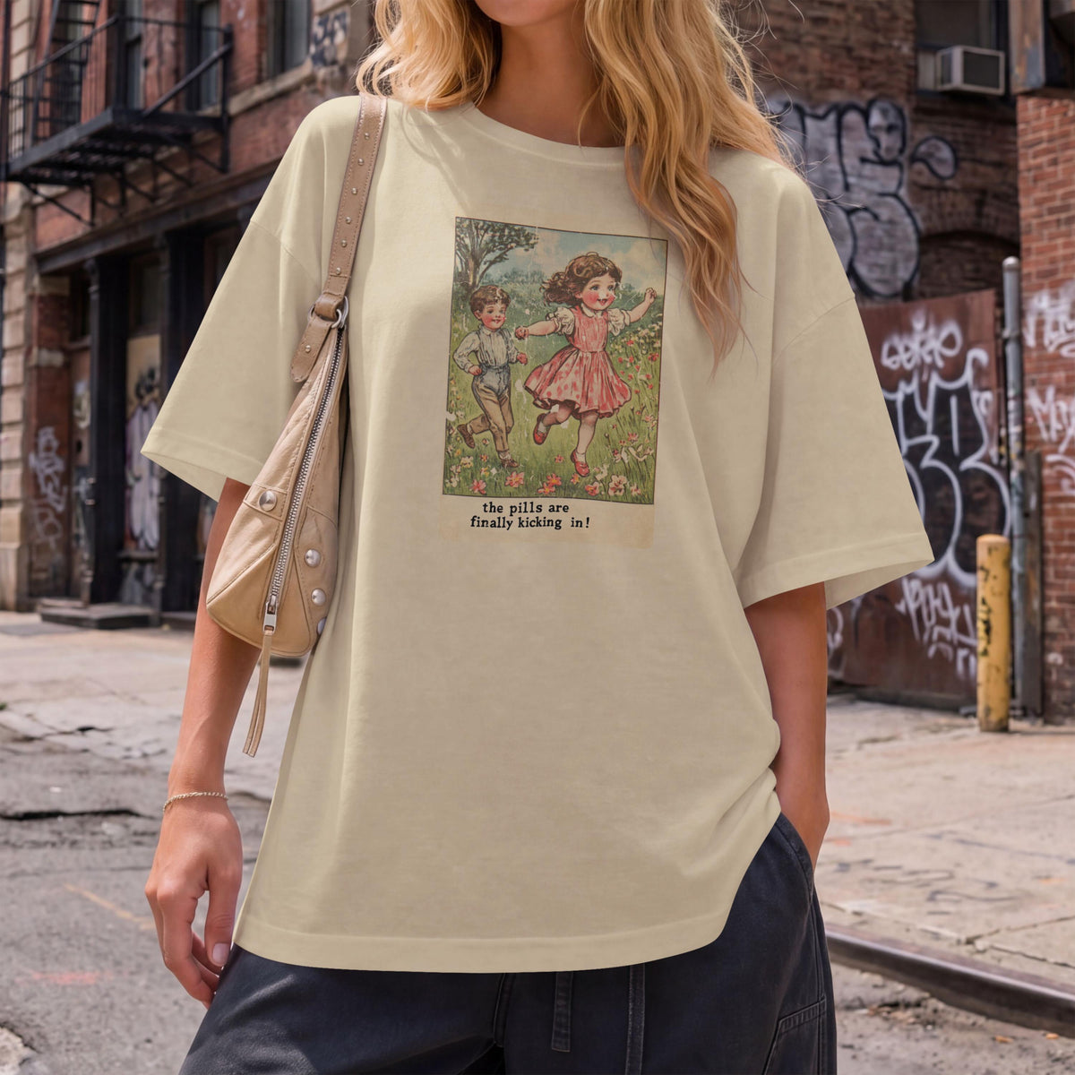 Dark Humor Vintage Meme Retro Creepy Unisex
