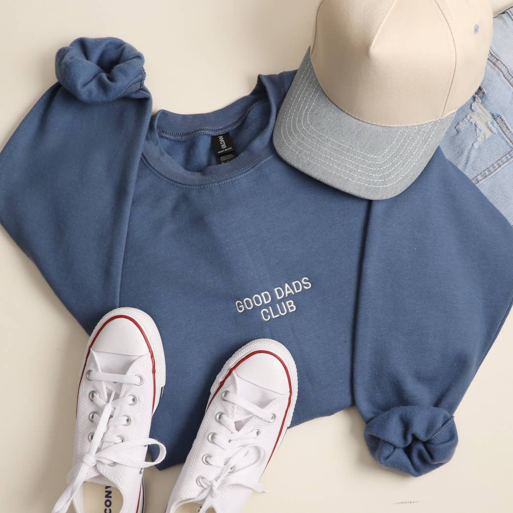 Good Dads Club Embroidered Heavyweight Sweatshirt
