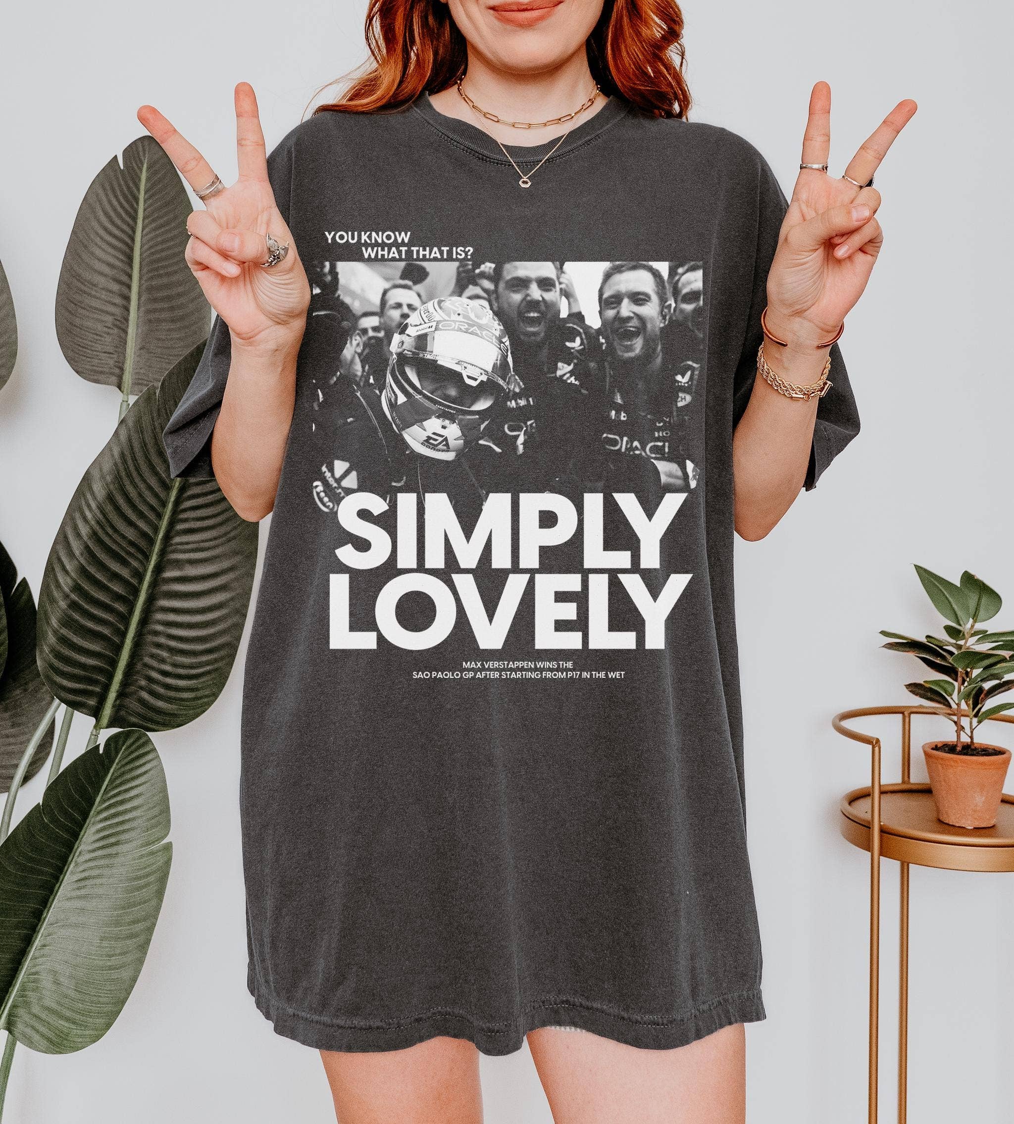 Vintage Formula One Racing Fan Gift Tee