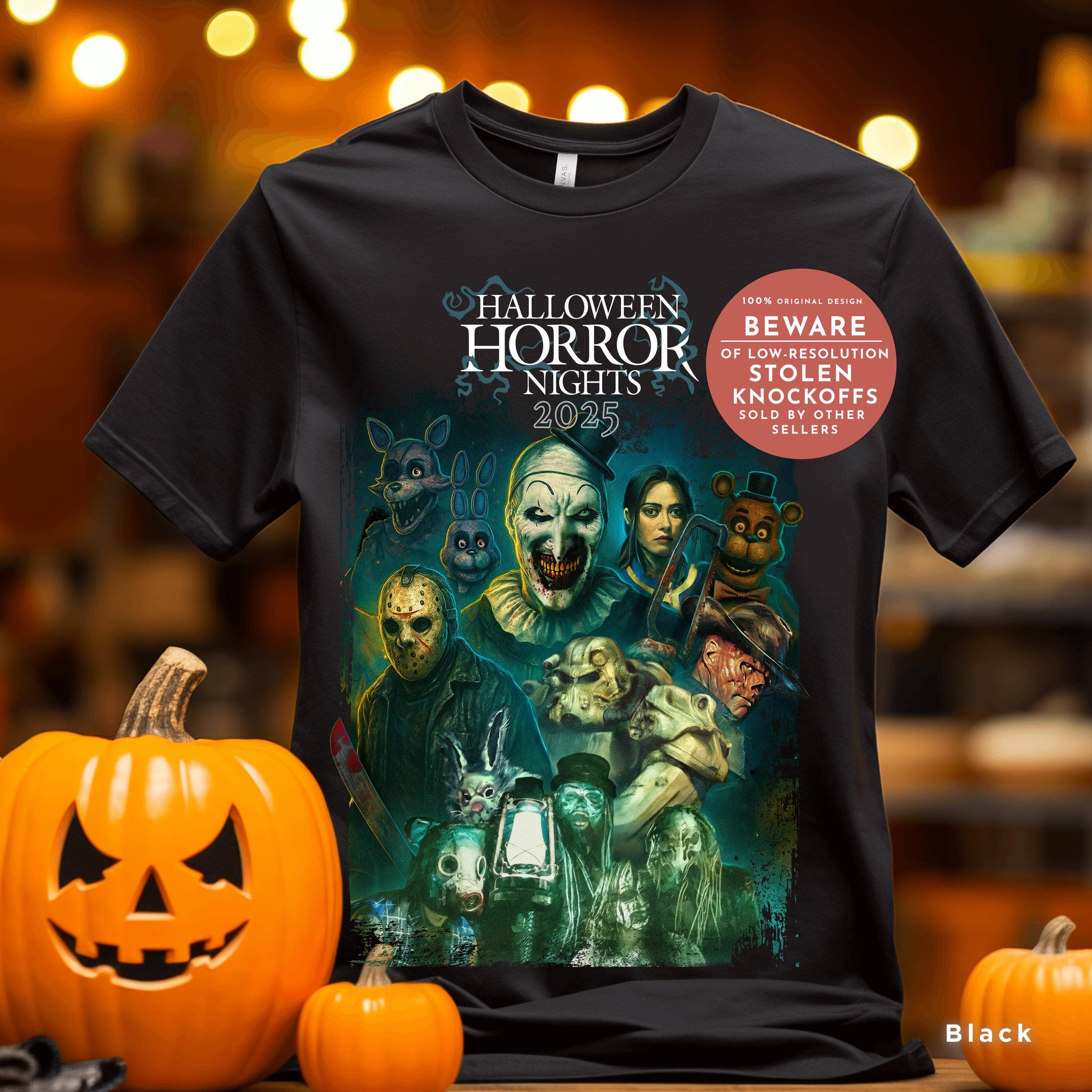 Terrifier Tee Universal Horror Nights 2025 Apparel