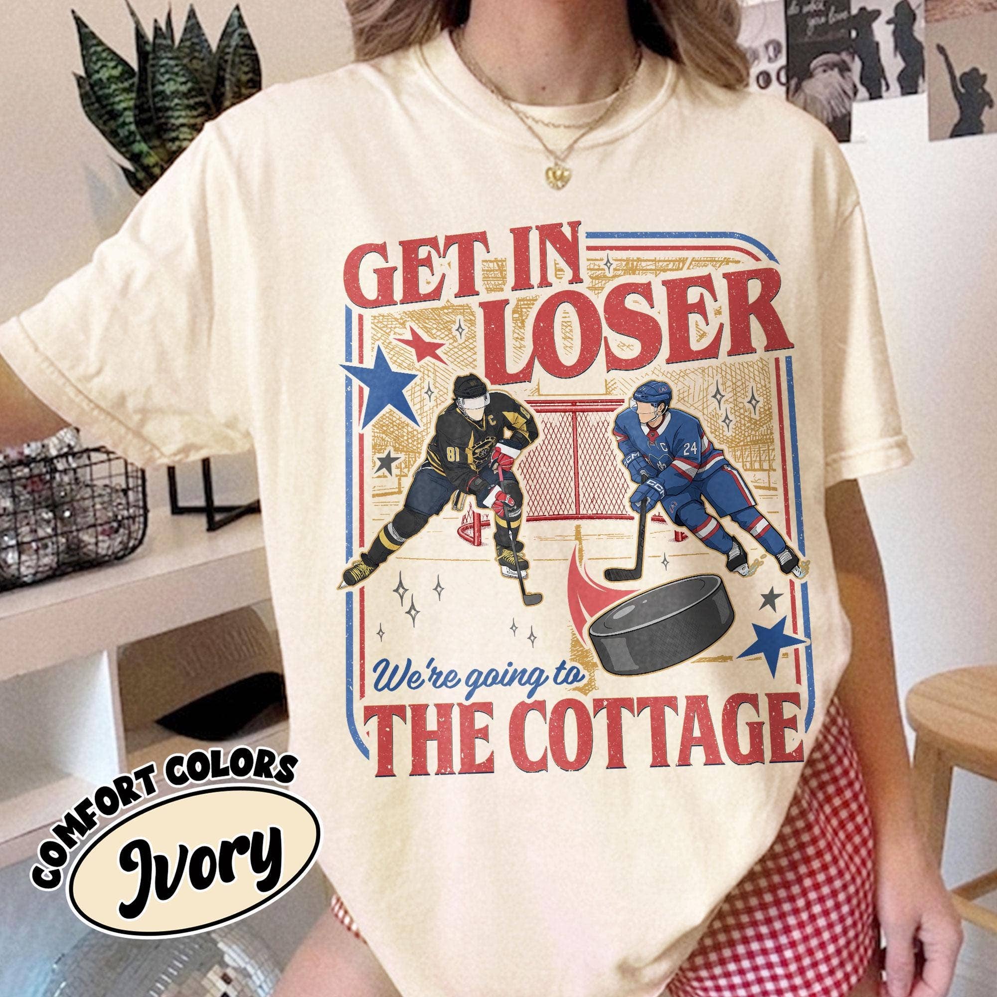 Get in Loser Cottage Rivalry Pride Flag Shirt