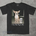 Chihuahua Smoking Beer T-Shirt - Funny Dog Lover Tee