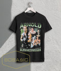 Arnold Schwarzenegger T-Shirt 90s Vintage Retro Rap Hip Hop