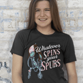 173 Spin Spurs-Black Heather