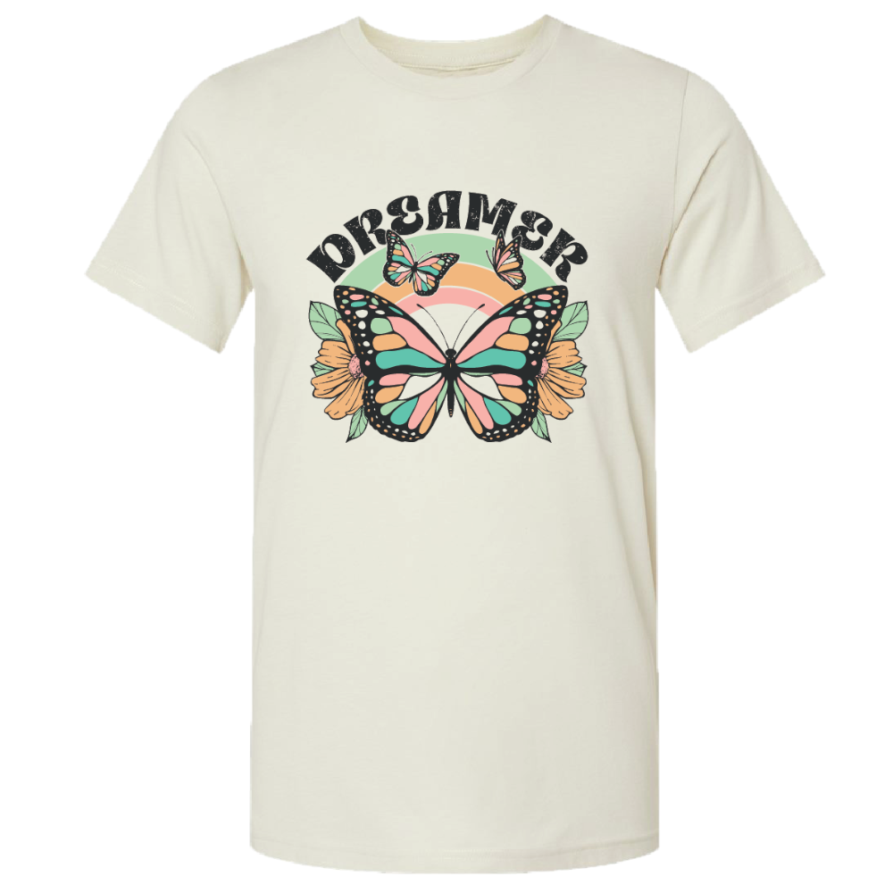 Lulu Mac-141 Butterfly Dreamer-Heather Oatmeal