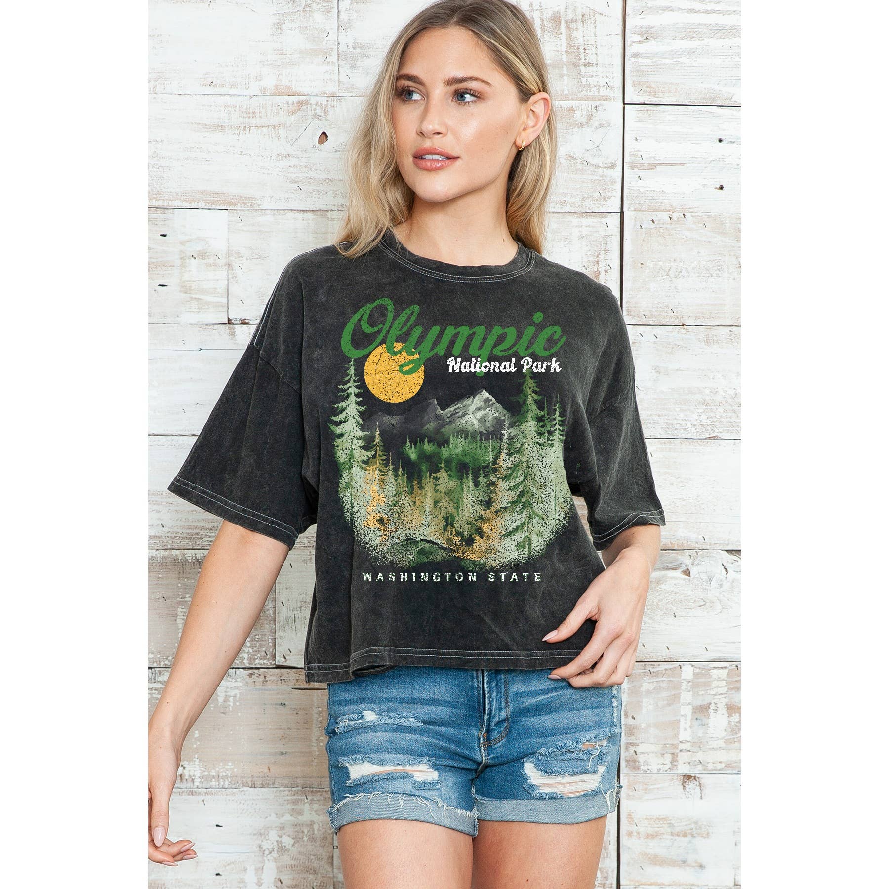 Olympic National Park Washington State Mineral Wash Crop T