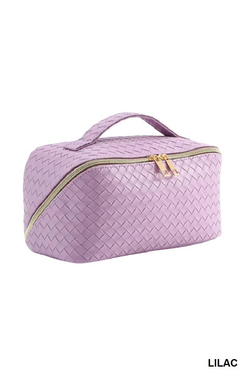 .1215 Vegan Leather Cosmetic Travel Bag SI-26420