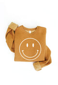 Smiley Face  Graphic Sweatshirt