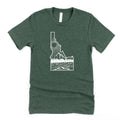 Idaho State Sun & Mountain Graphic Tee 020