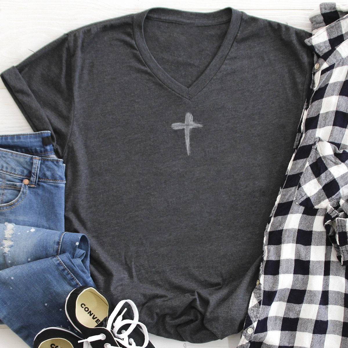 Tiny Cross Christian Unisex