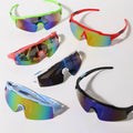 Sport Wraparound Shield Sunglasses