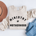 Ministry of Motherhood- Mothers Day Christian Crewneck