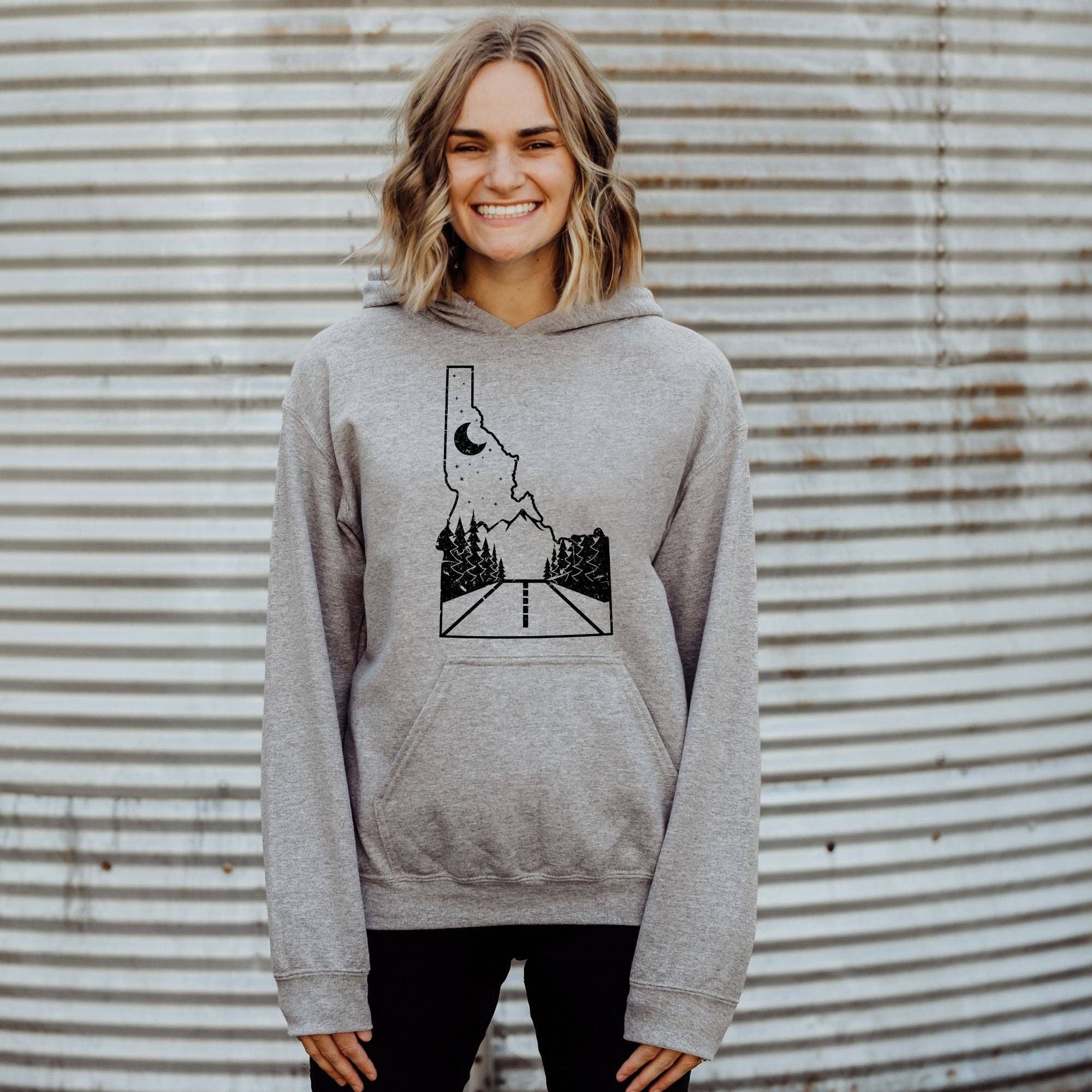 Idaho Highway Idahome Crewneck Sweatshirt Hoodie 019