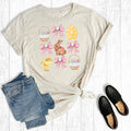 Coquette Bow Easter Bunny Vibes Graphic Tee