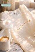 Embroidered Sunshine and Coffee Sweatshirt