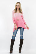 ...SI-1561 Ombre Sidetail Tunic