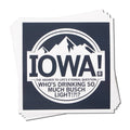 Iowa: Light Beer Sticker