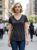 `.Short Sleeve Rayon Jersey Tee