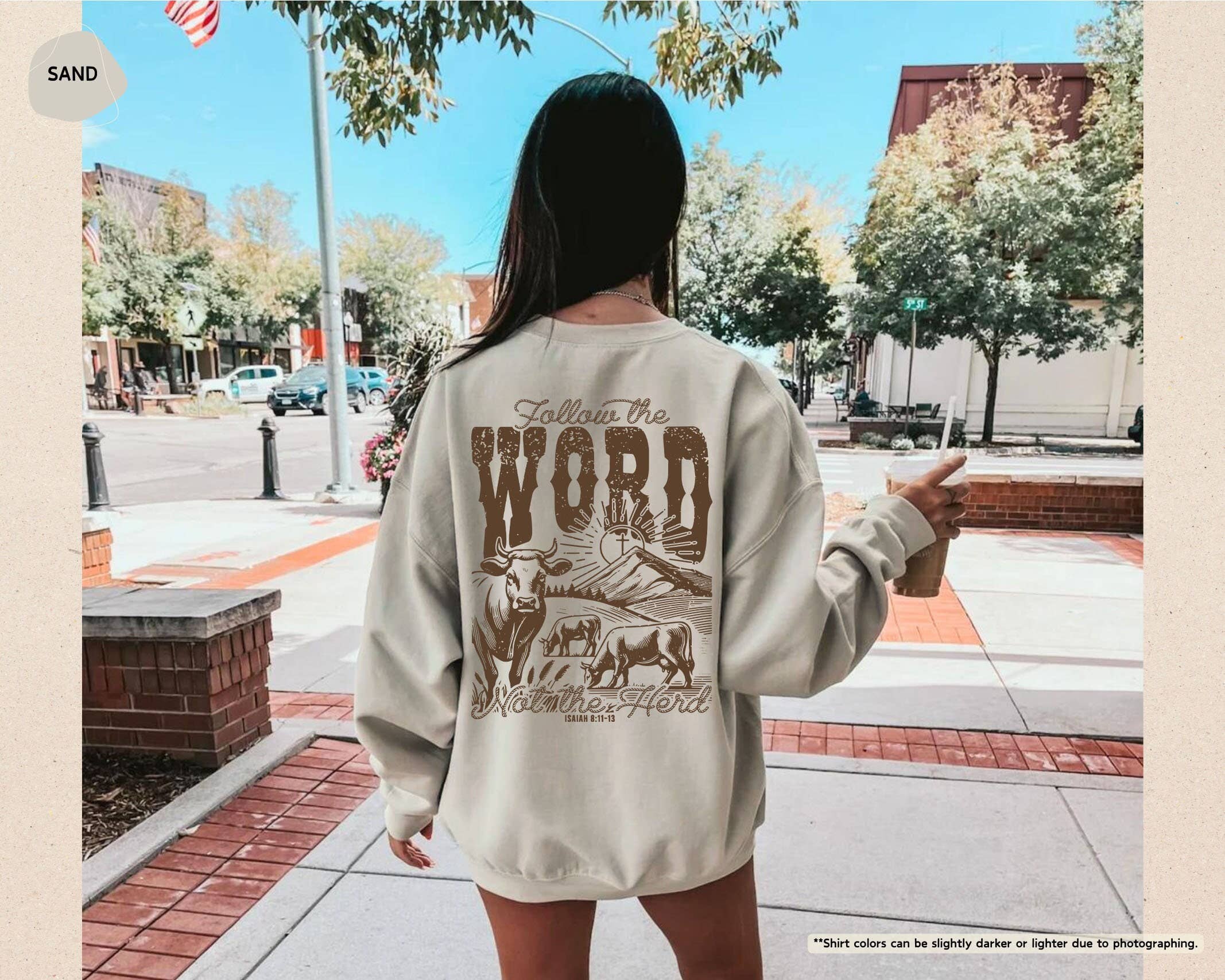 Follow His Word, Religious Christian Bible Verse Apparel