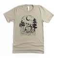 Bear, Alien & Sasquatch Camping Graphic Tee 204