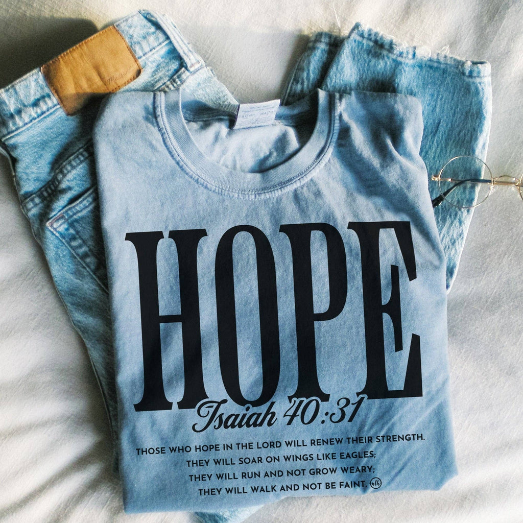 Hope Scripture Christian Tee Unisex