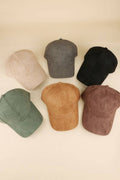 ,.....Classic Suede Baseball Cap SI-29079