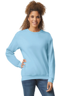 Custom Designed - Crew Sweatshirt (Light Blue) Adult, Gildan, Heavy Blend 50/50 Fleece