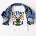 Detroit Baseball Tee For Kids and Adults, Retro Sport Fan