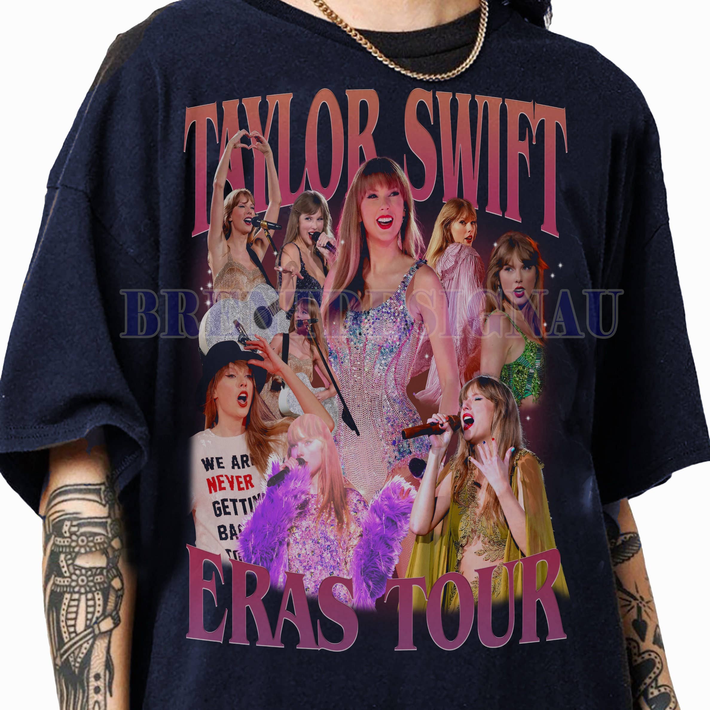 Swift Vintage 90s Graphic T-Shirt, the Eras Tour 2024