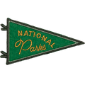 National Parks Pennant Embroidered Patch