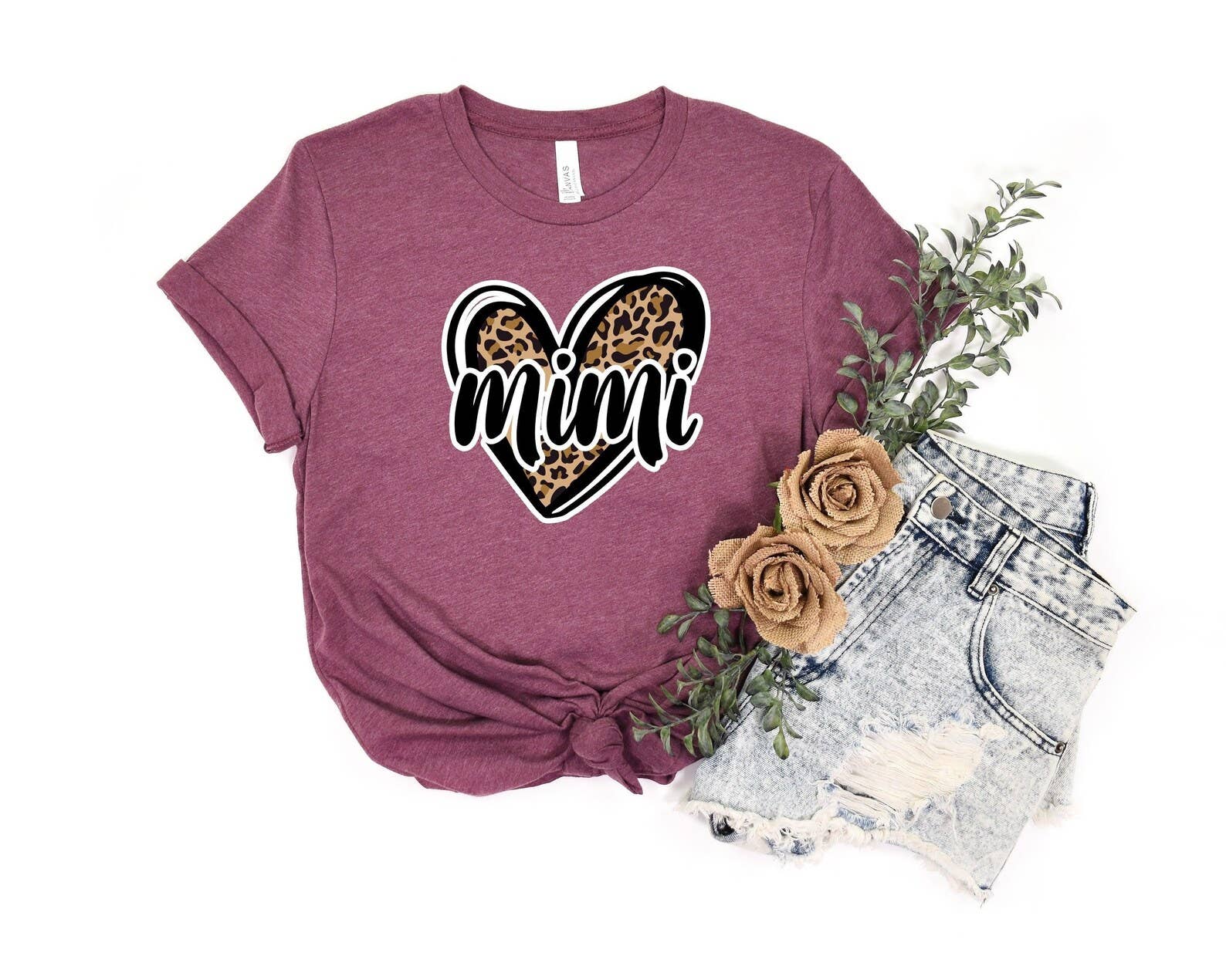 Mimi Heart Graphic T-Shirt